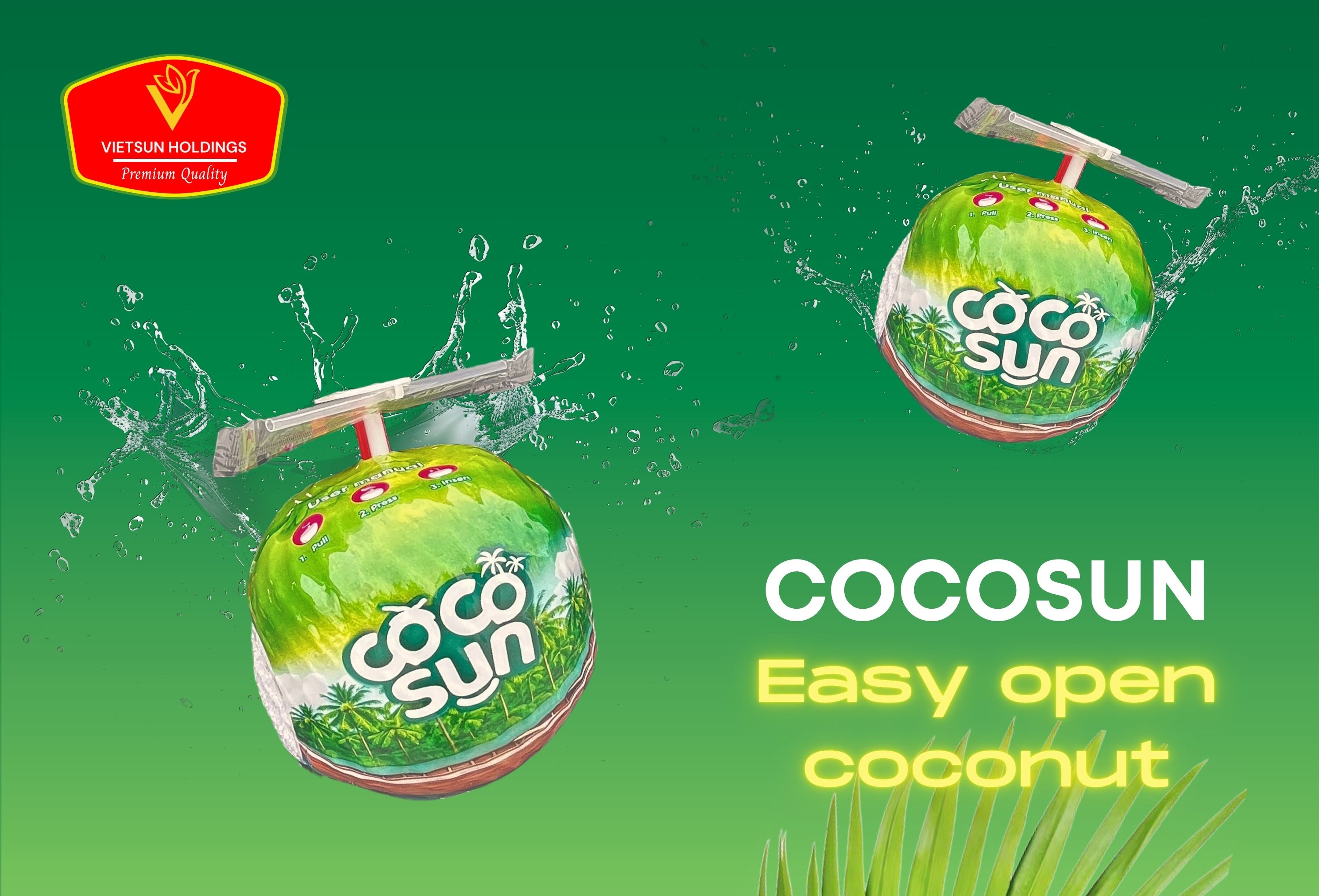 Organic EZ Open Sweet Young Coconuts