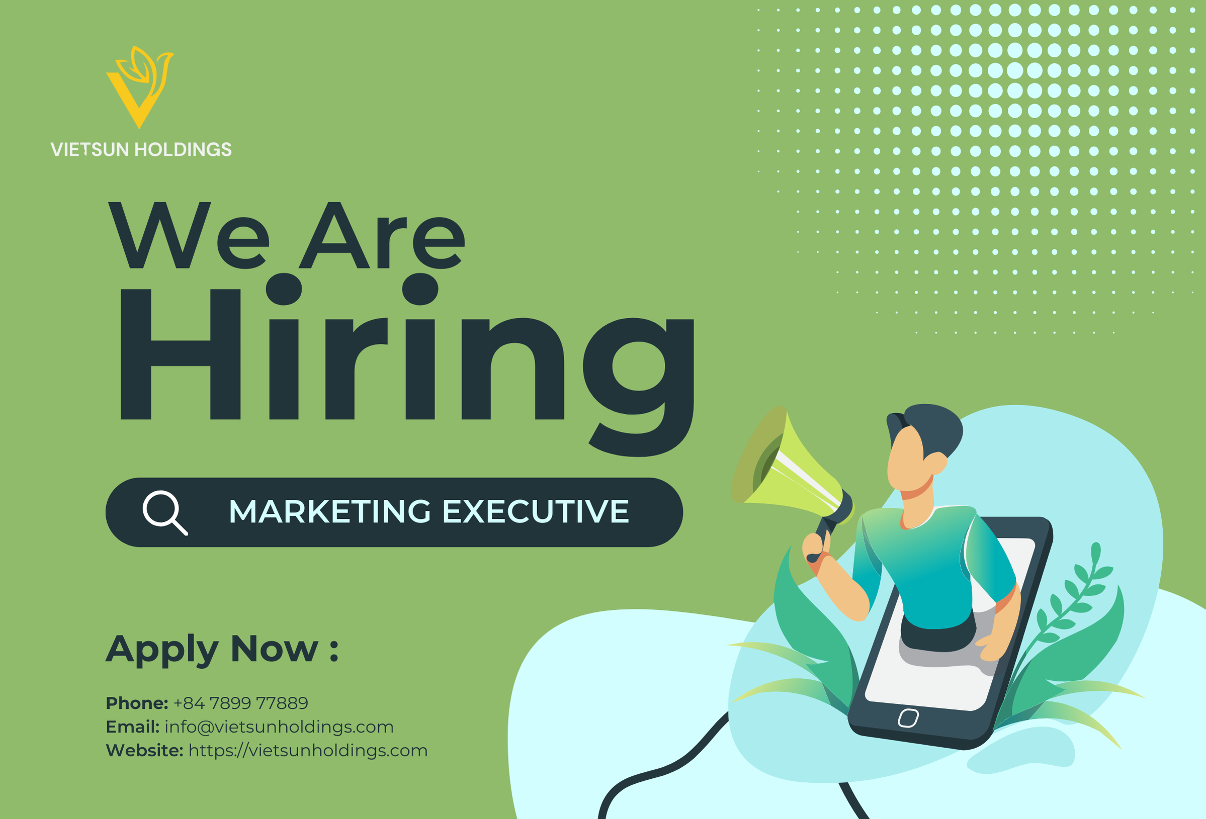 Recruiting MARKETING EXECUTIVE - Unlimited income