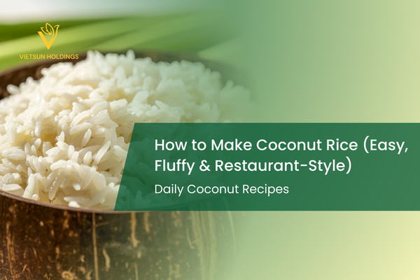 How to Make Coconut Rice (Easy, Fluffy & Restaurant-Style)